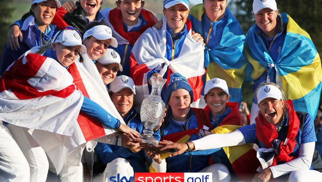 The 2023 Solheim Cup is the most watched ever on Sky Sports